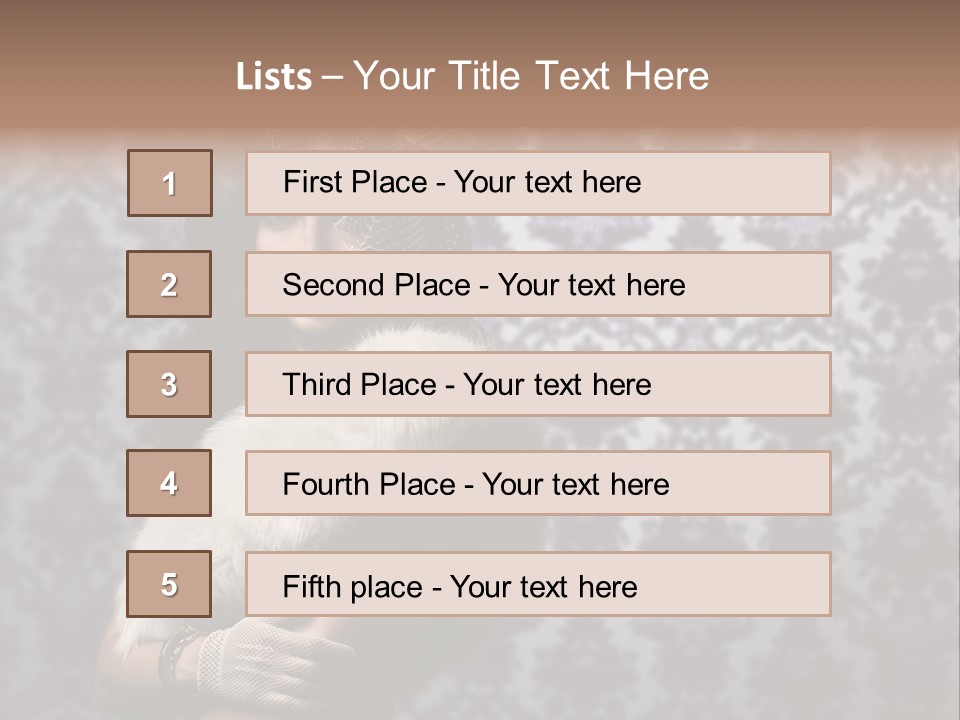 Classic Purple Styled PowerPoint Template