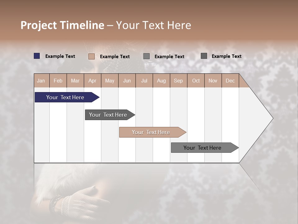 Classic Purple Styled PowerPoint Template