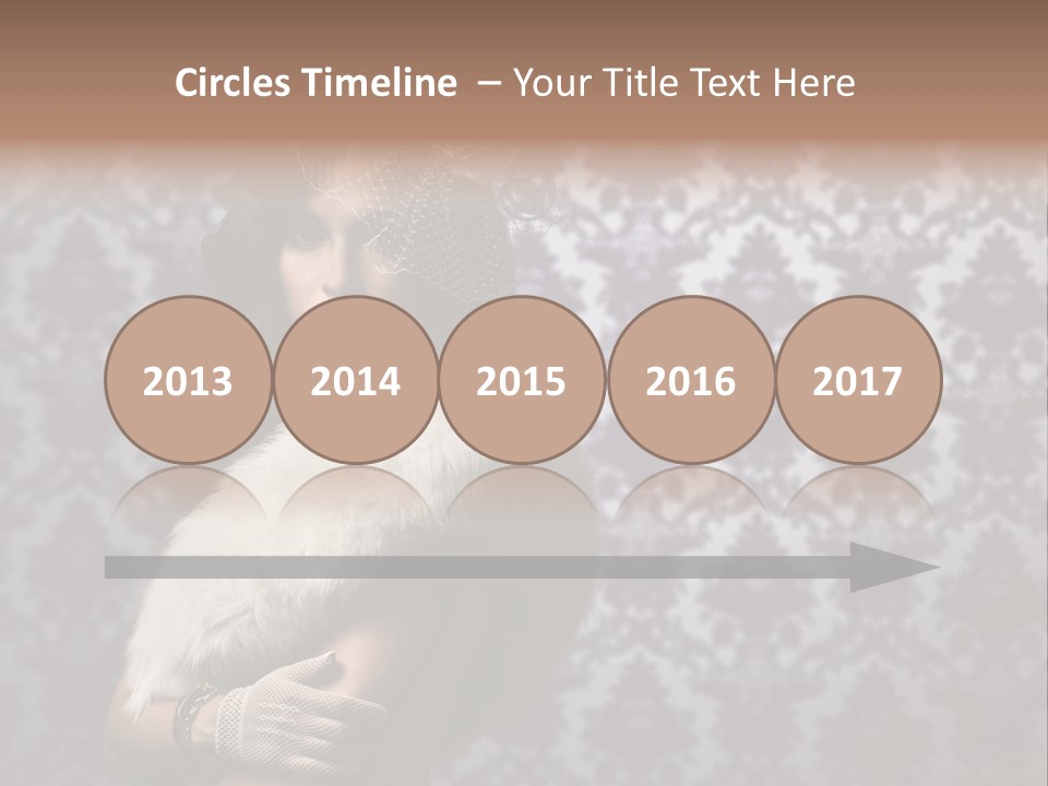 Classic Purple Styled PowerPoint Template