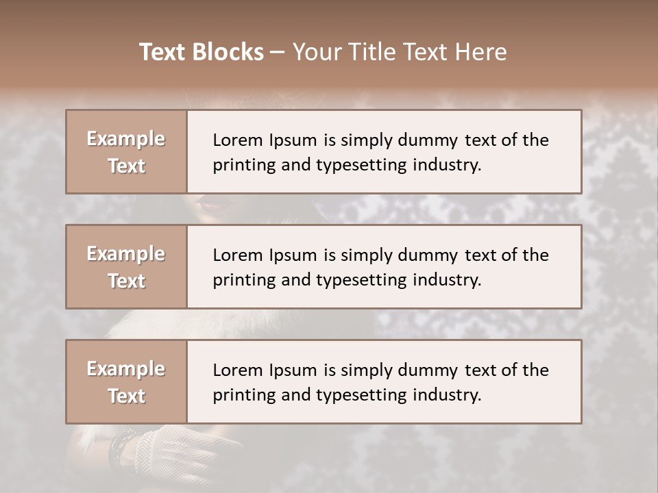 Classic Purple Styled PowerPoint Template