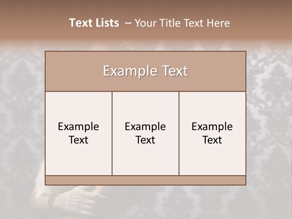Classic Purple Styled PowerPoint Template