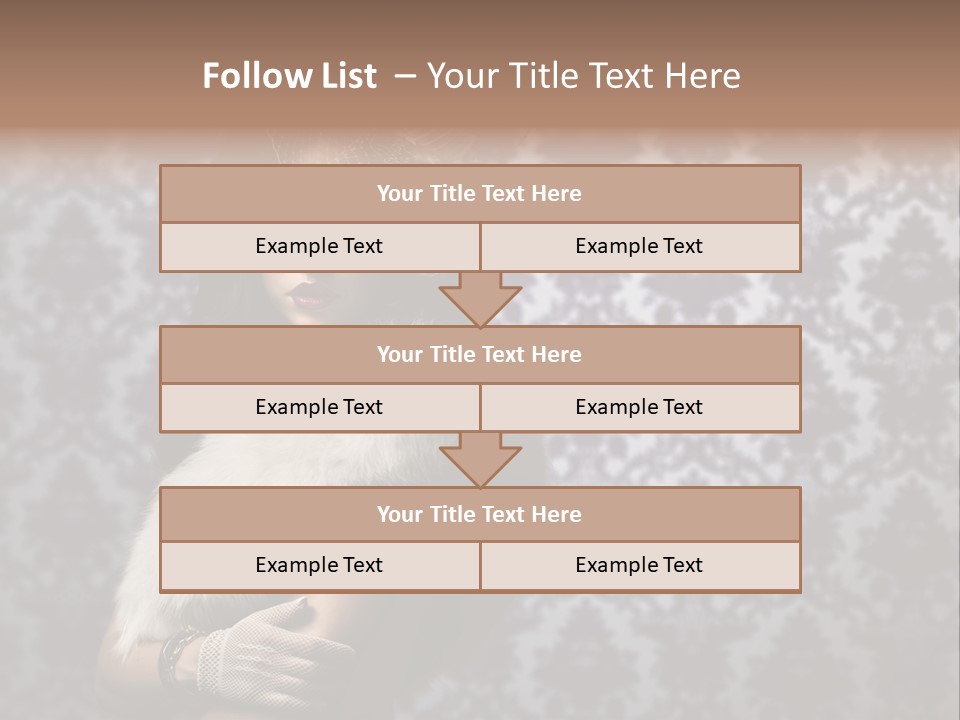 Classic Purple Styled PowerPoint Template