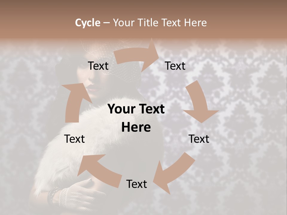 Classic Purple Styled PowerPoint Template