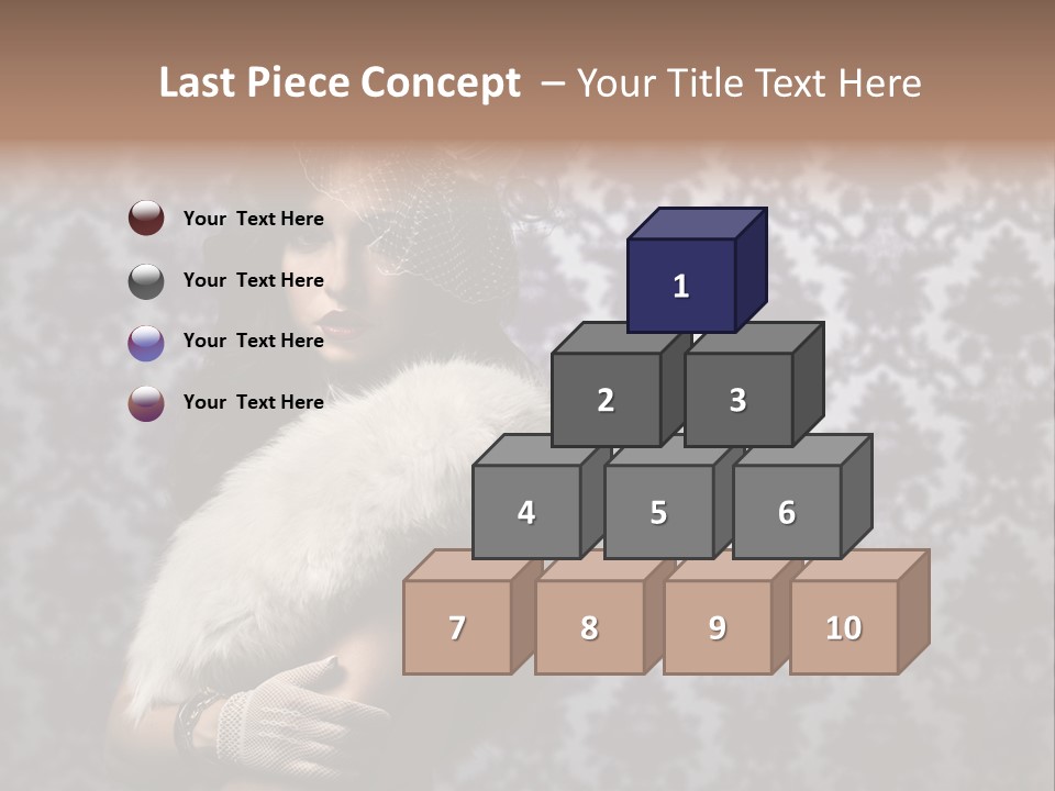 Classic Purple Styled PowerPoint Template