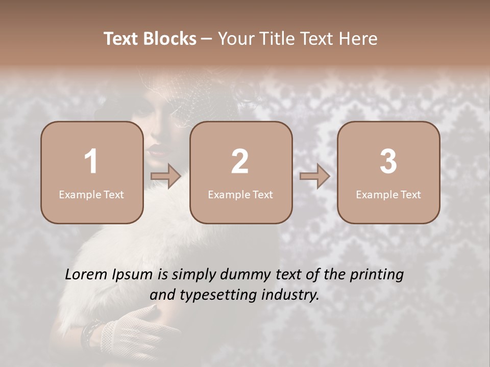 Classic Purple Styled PowerPoint Template