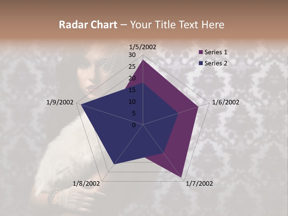 Classic Purple Styled PowerPoint Template