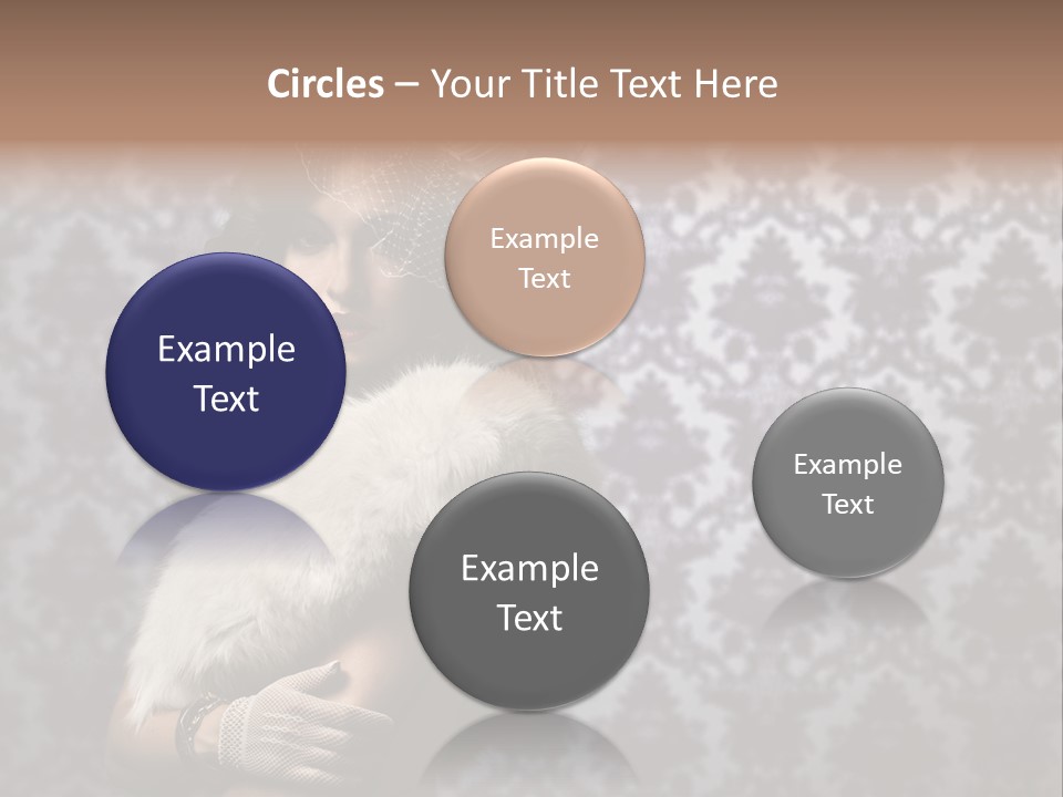 Classic Purple Styled PowerPoint Template