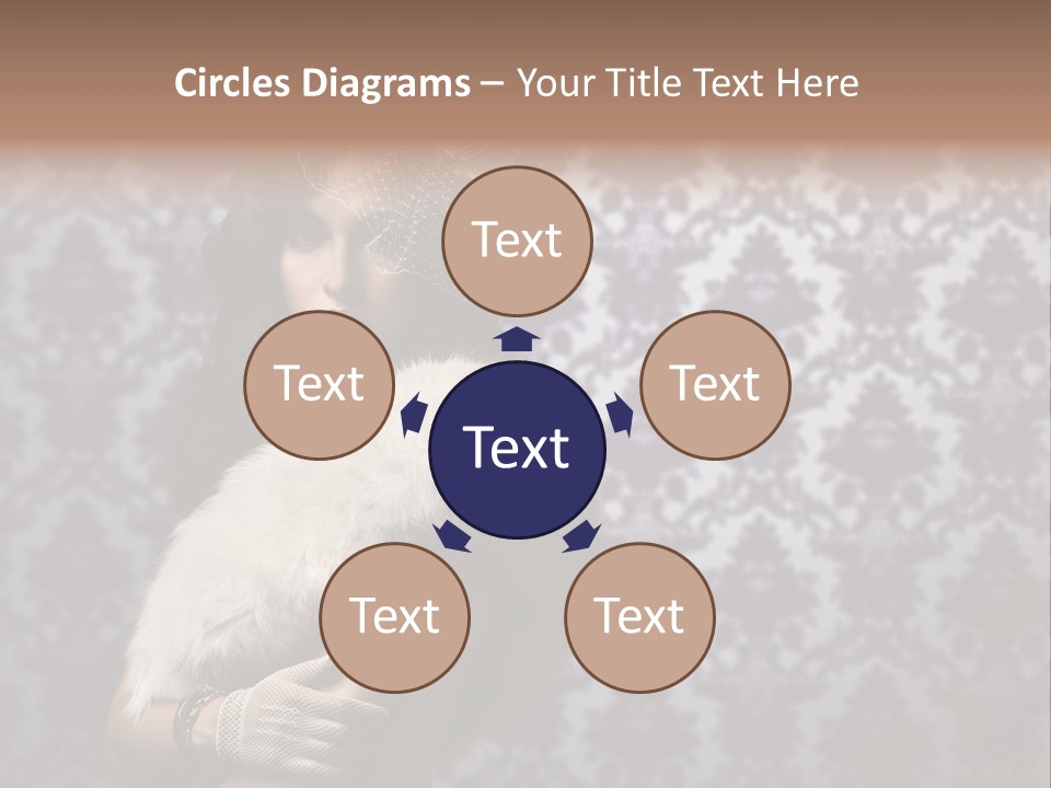 Classic Purple Styled PowerPoint Template