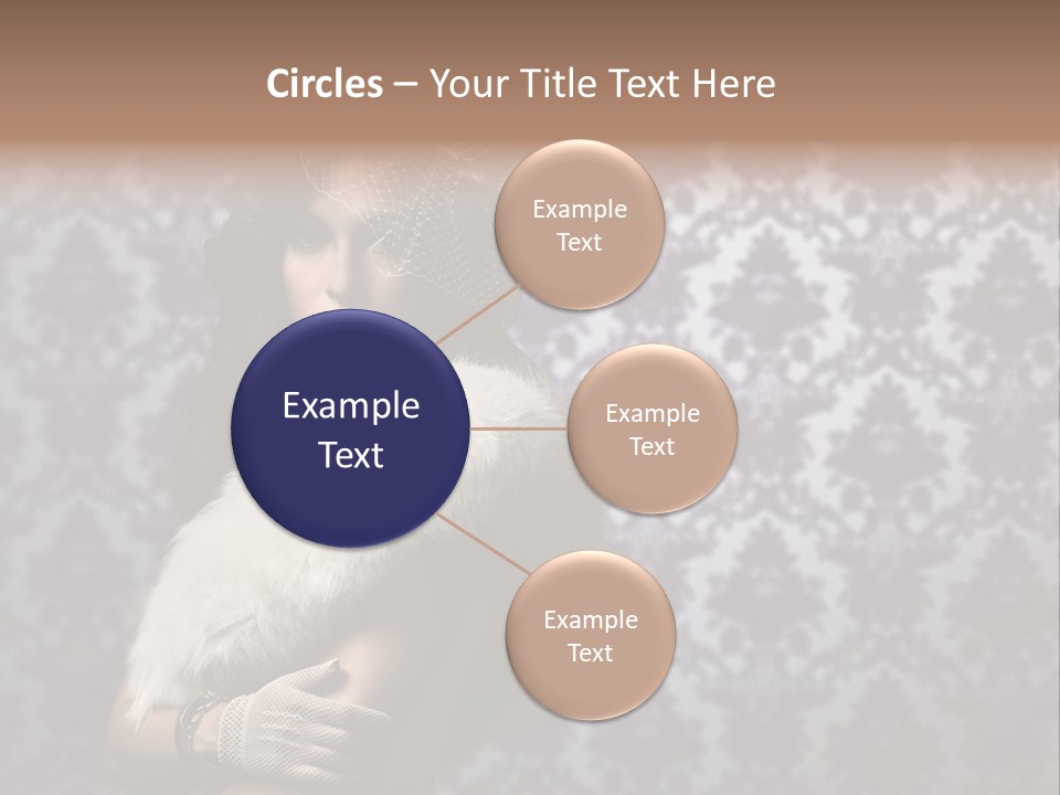 Classic Purple Styled PowerPoint Template