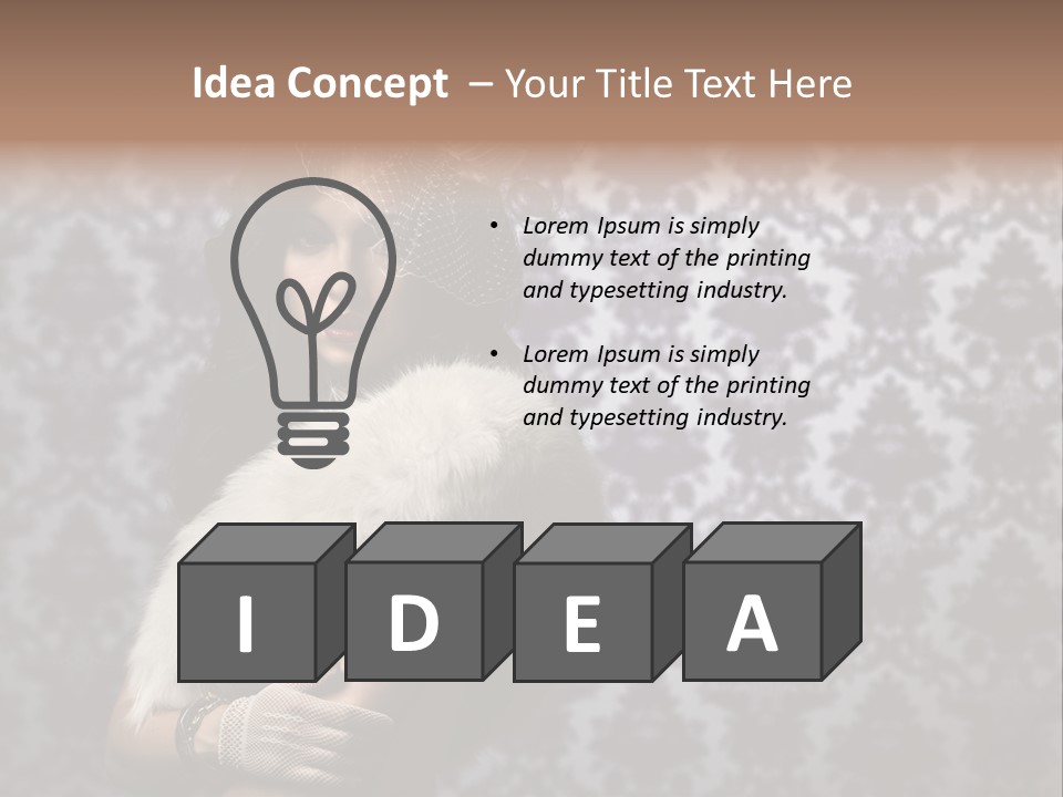 Classic Purple Styled PowerPoint Template