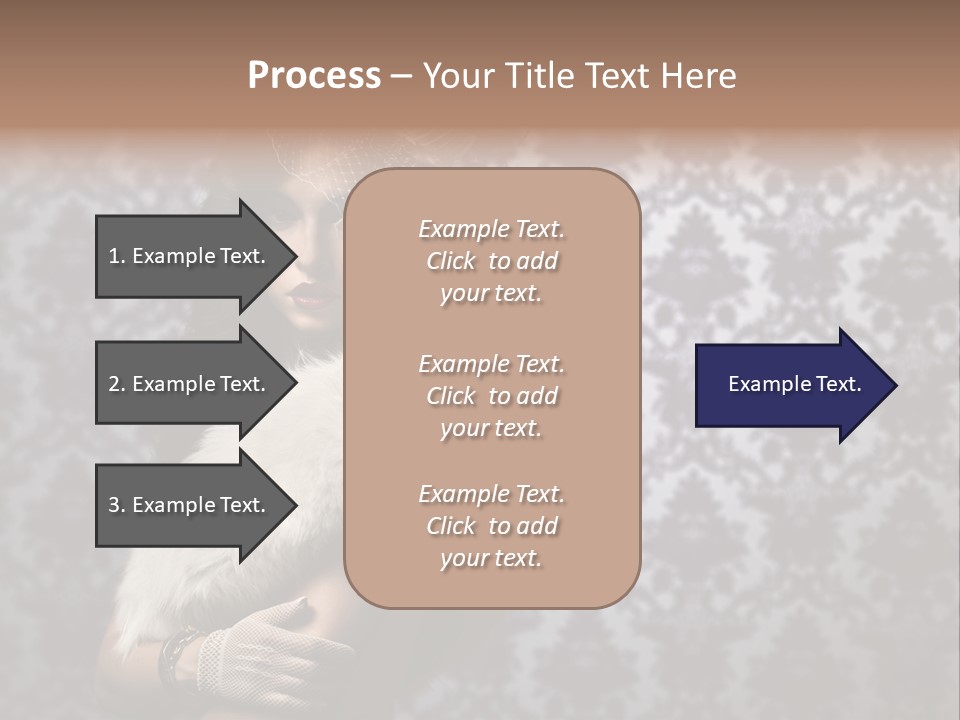 Classic Purple Styled PowerPoint Template
