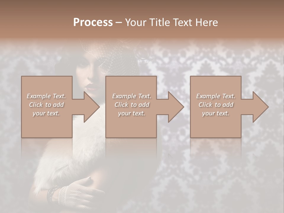 Classic Purple Styled PowerPoint Template