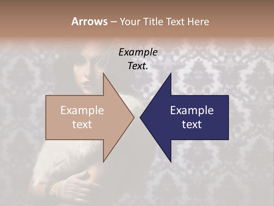 Classic Purple Styled PowerPoint Template