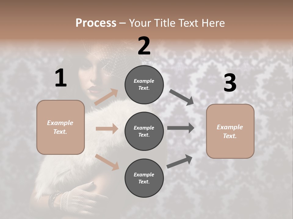 Classic Purple Styled PowerPoint Template