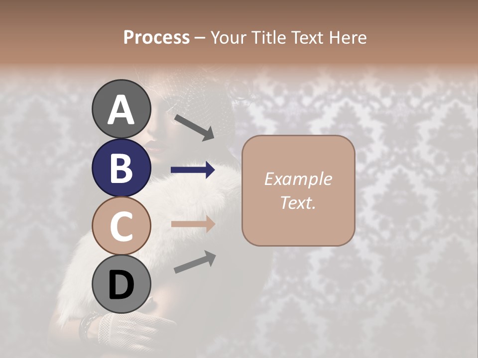 Classic Purple Styled PowerPoint Template