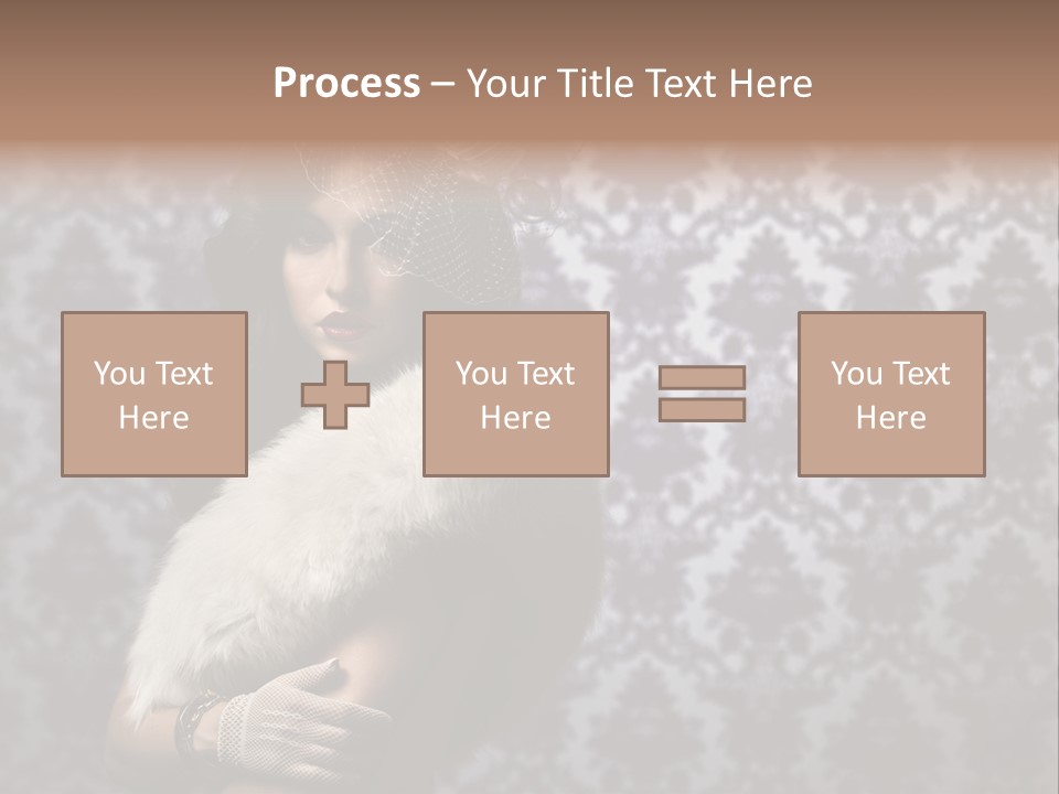 Classic Purple Styled PowerPoint Template