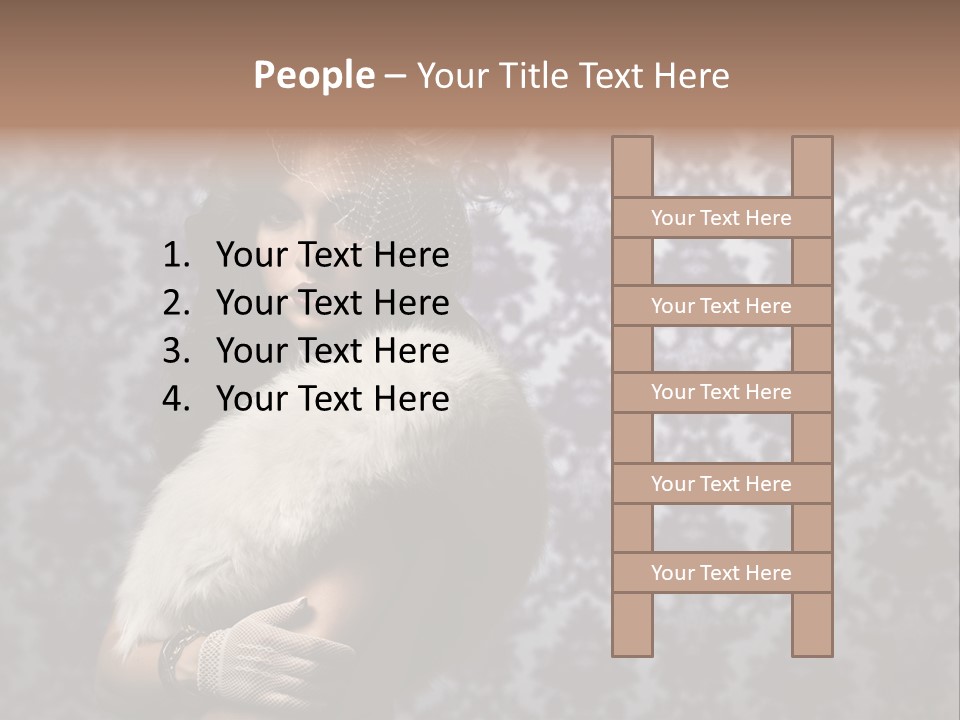 Classic Purple Styled PowerPoint Template