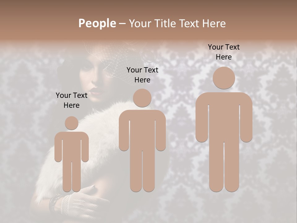 Classic Purple Styled PowerPoint Template