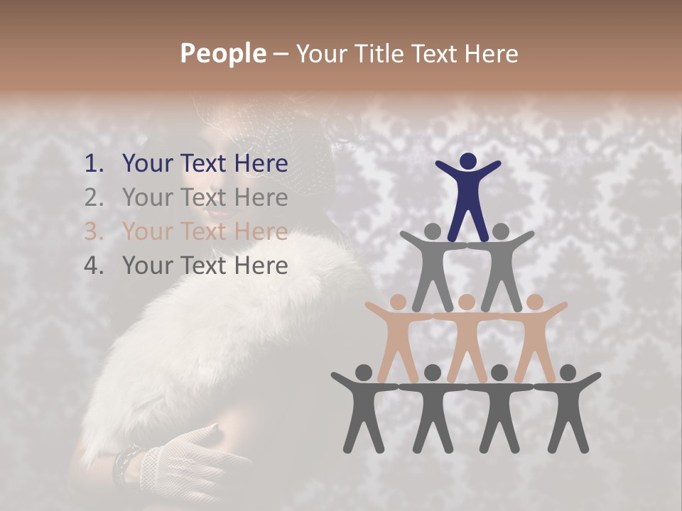 Classic Purple Styled PowerPoint Template