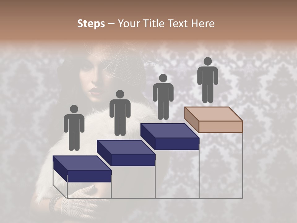 Classic Purple Styled PowerPoint Template