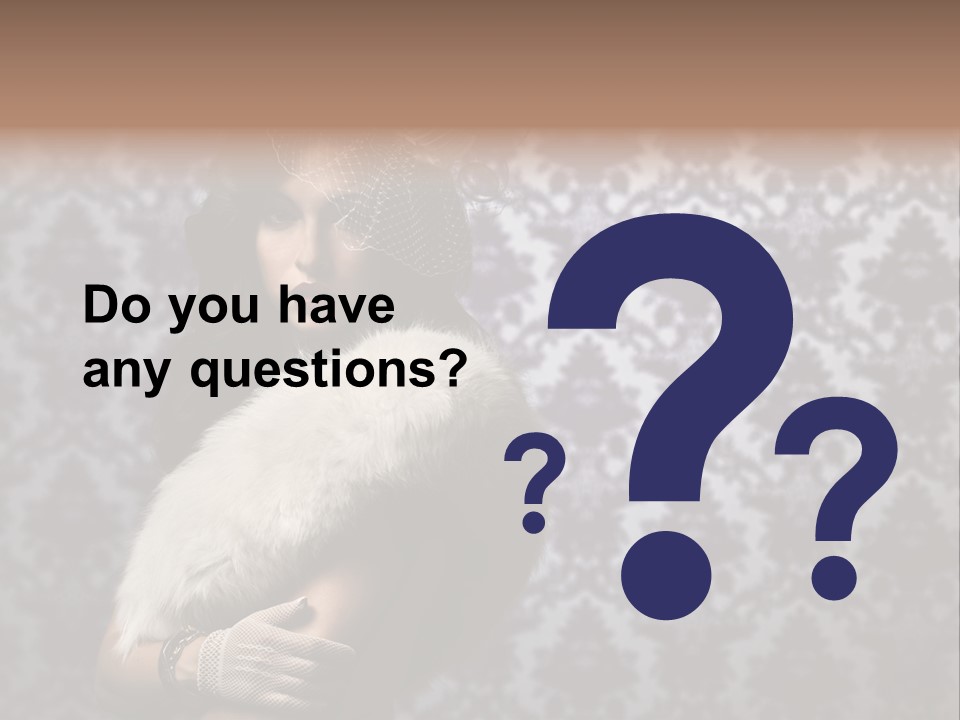 Classic Purple Styled PowerPoint Template