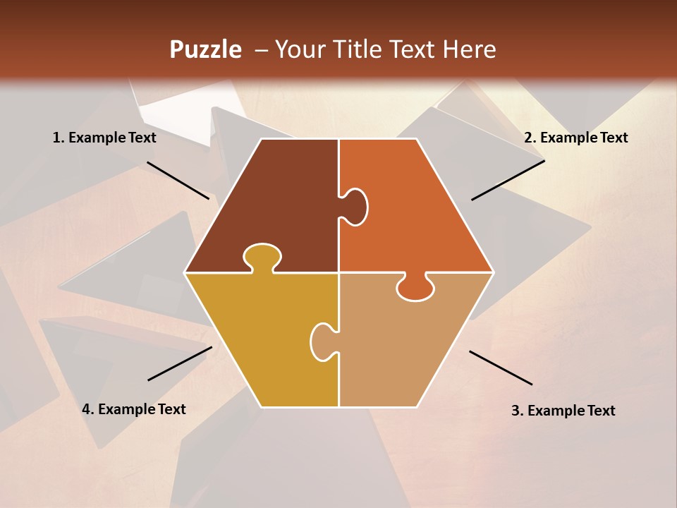 Graphic Metal Images PowerPoint Template