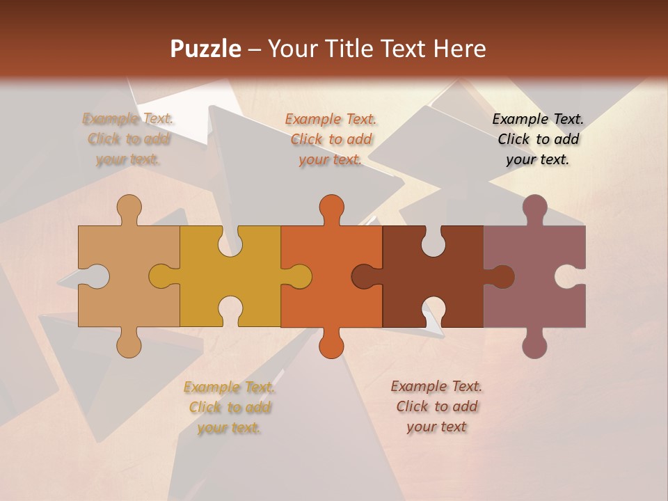 Graphic Metal Images PowerPoint Template