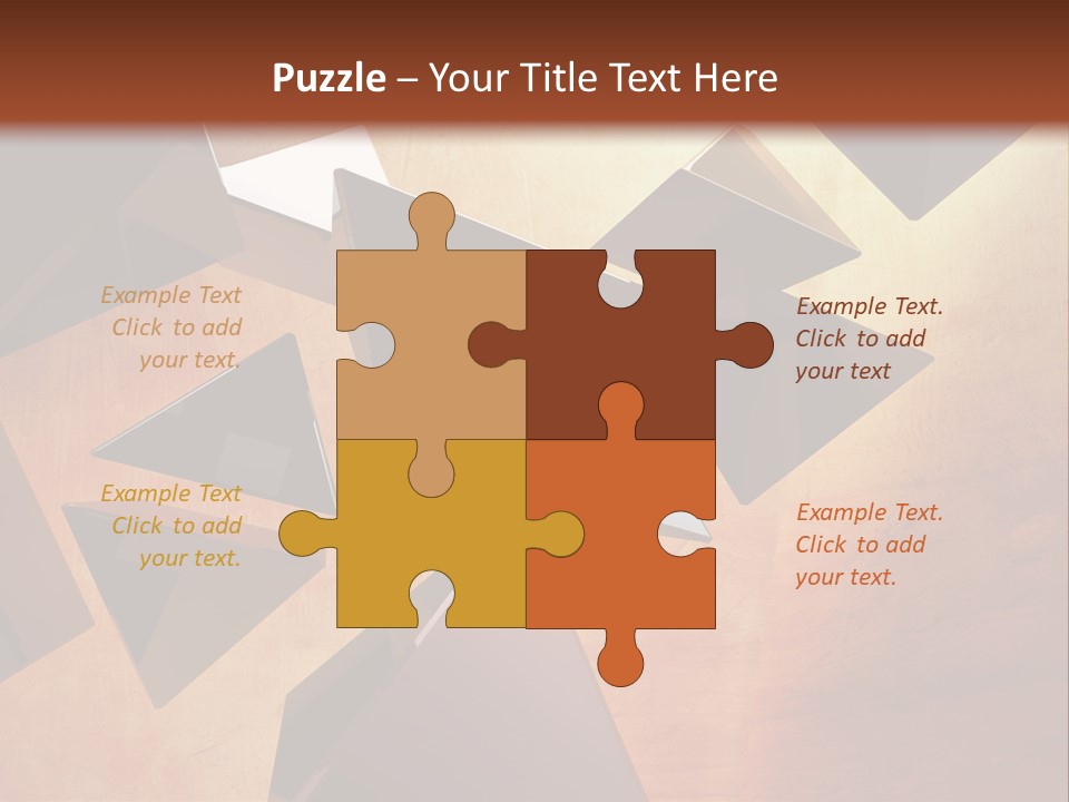 Graphic Metal Images PowerPoint Template