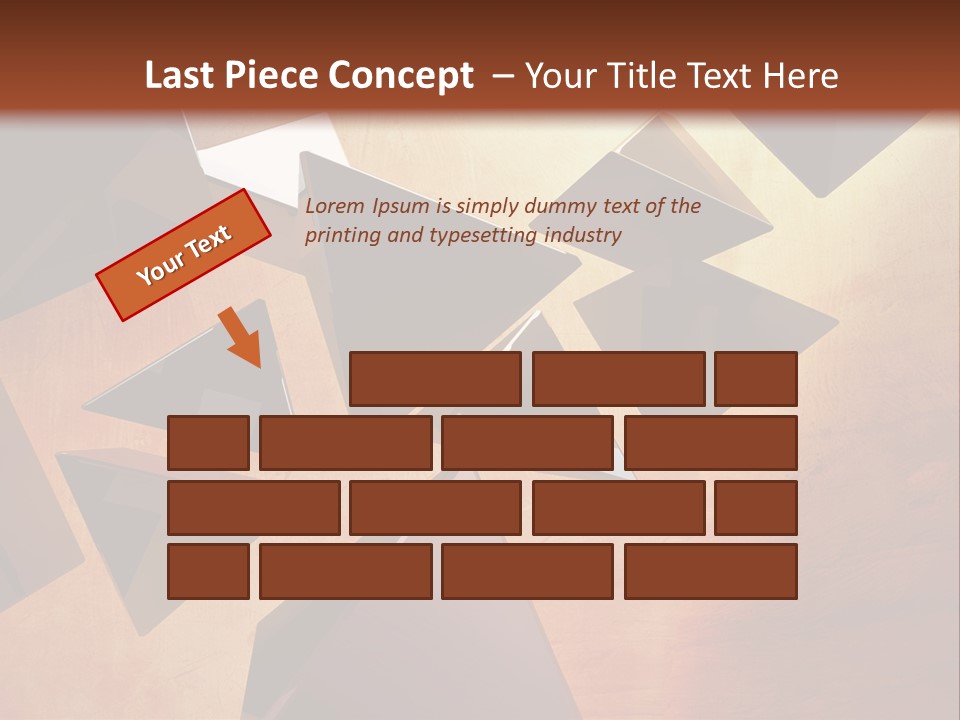 Graphic Metal Images PowerPoint Template