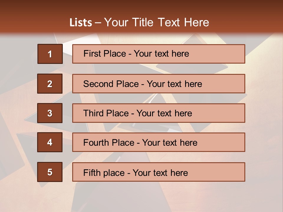 Graphic Metal Images PowerPoint Template
