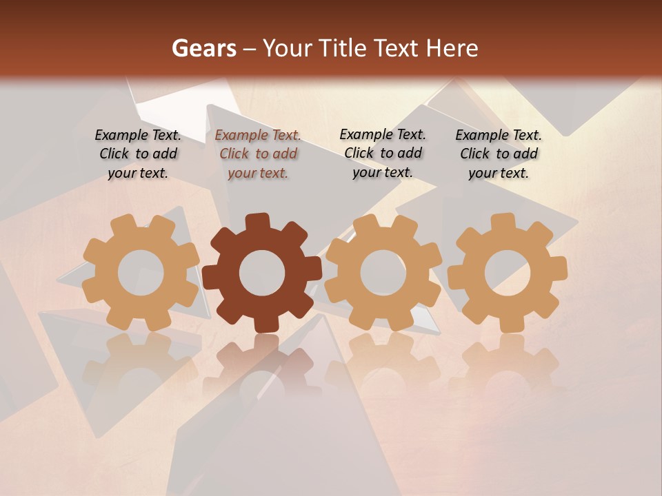 Graphic Metal Images PowerPoint Template