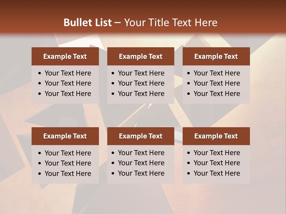 Graphic Metal Images PowerPoint Template