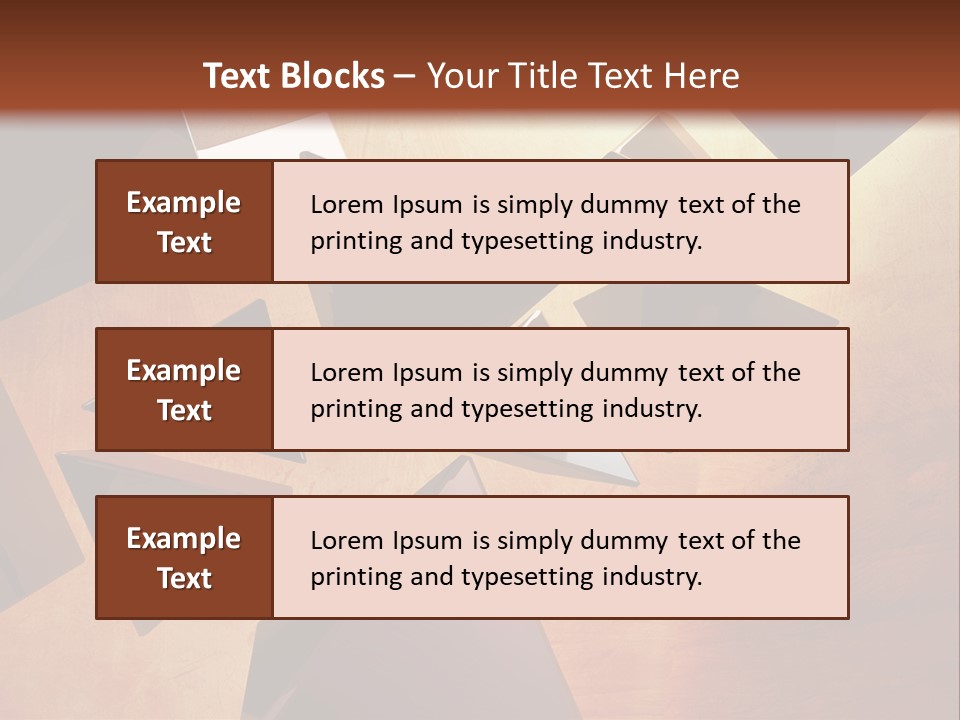 Graphic Metal Images PowerPoint Template