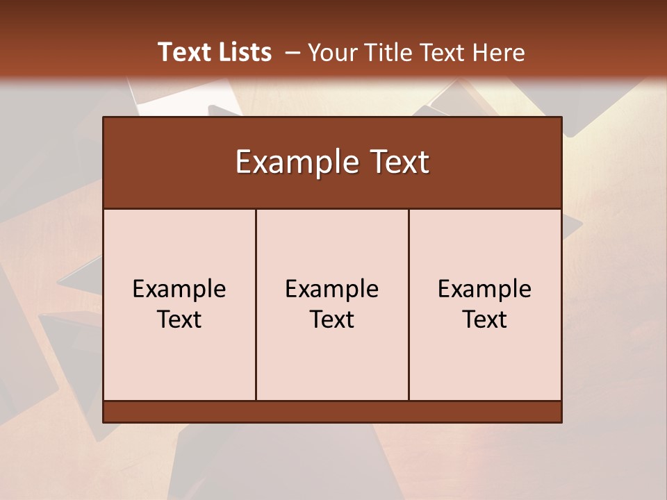 Graphic Metal Images PowerPoint Template