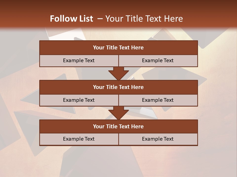 Graphic Metal Images PowerPoint Template