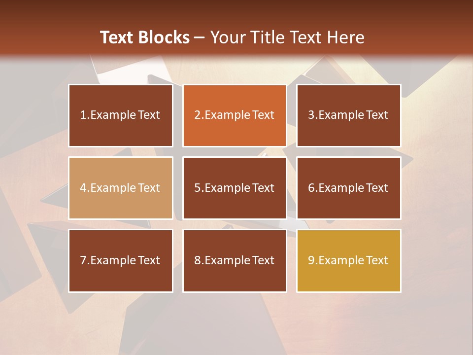 Graphic Metal Images PowerPoint Template