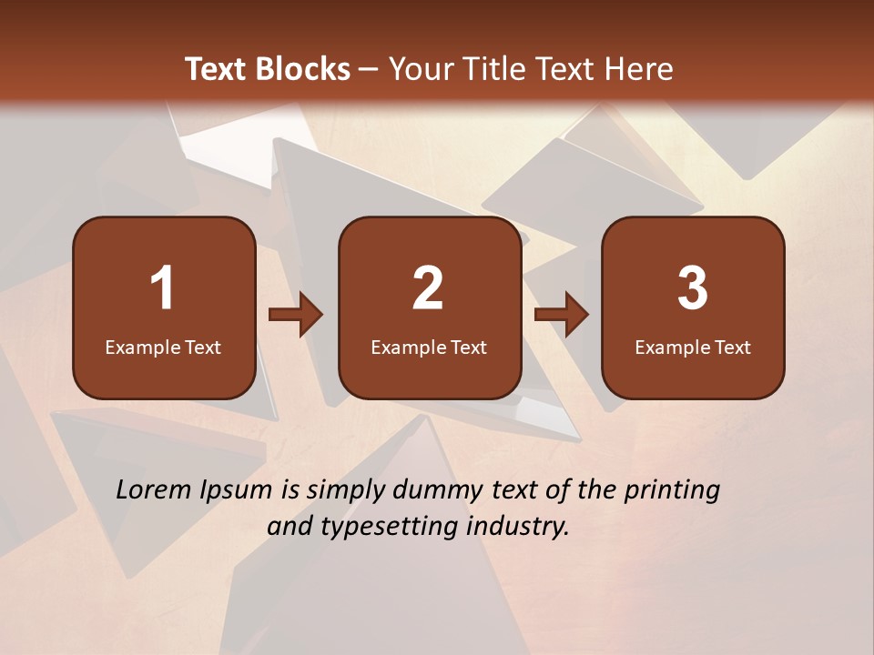 Graphic Metal Images PowerPoint Template