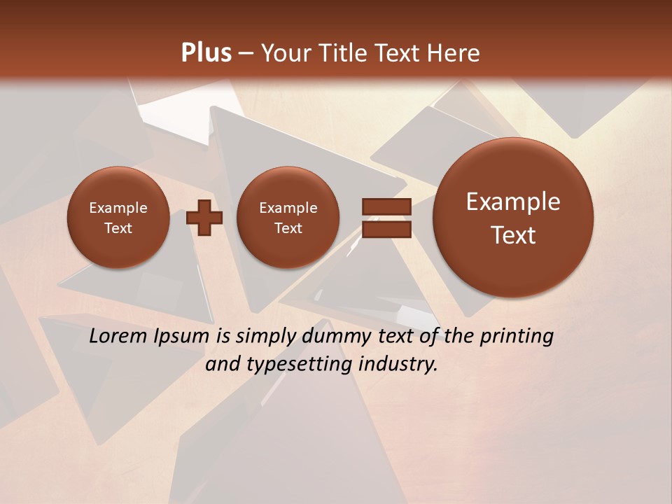 Graphic Metal Images PowerPoint Template