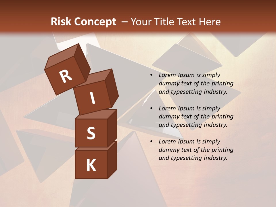 Graphic Metal Images PowerPoint Template