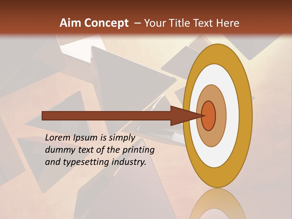 Graphic Metal Images PowerPoint Template