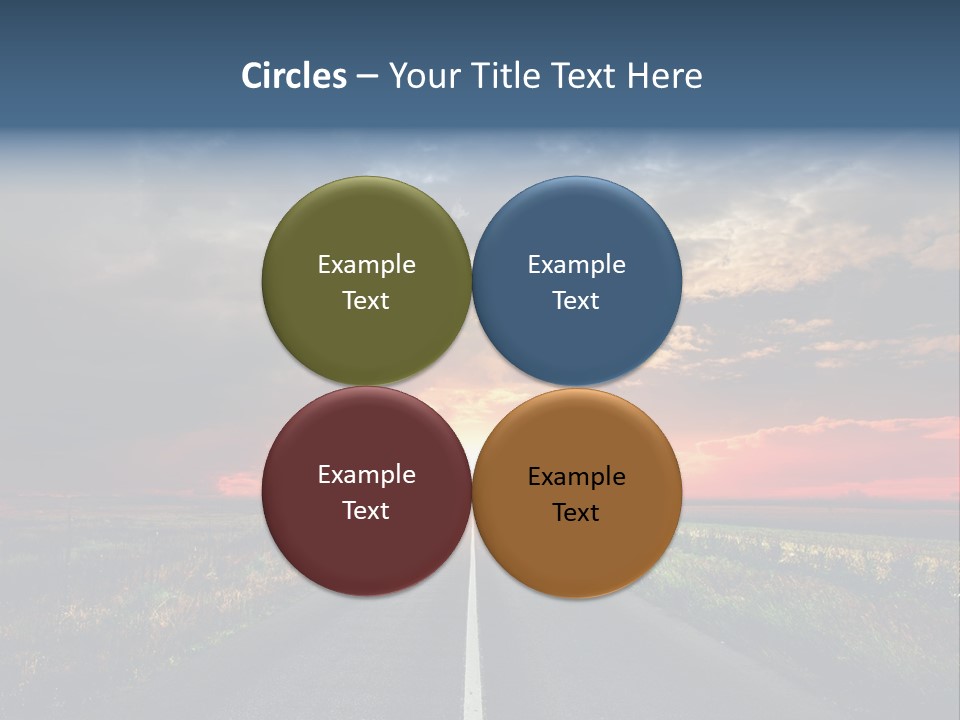 Non Urban Rural Mountain PowerPoint Template