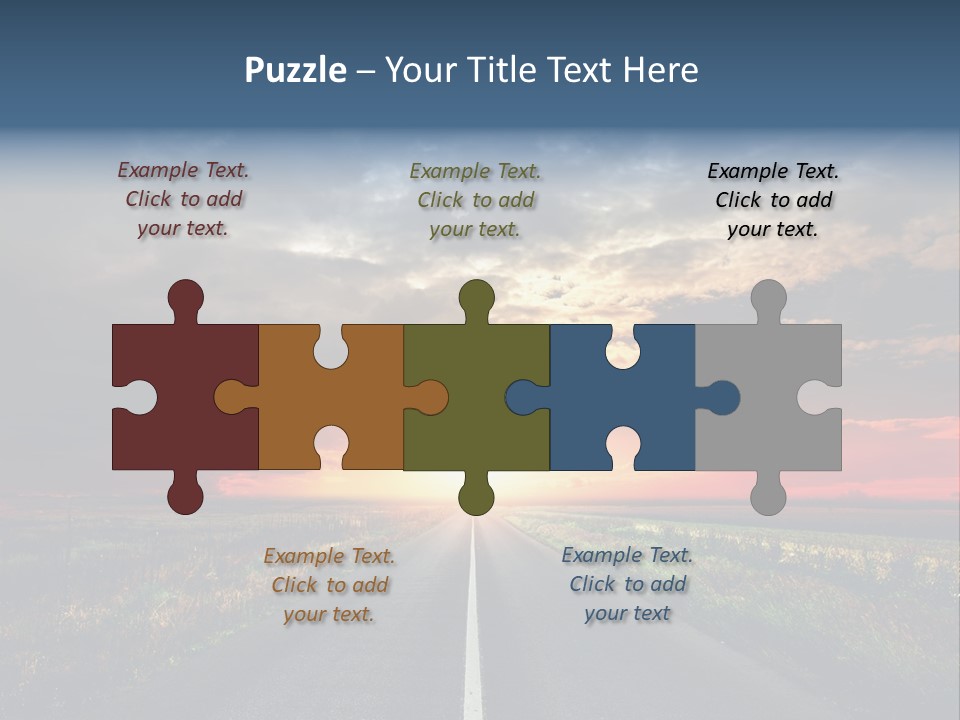 Non Urban Rural Mountain PowerPoint Template