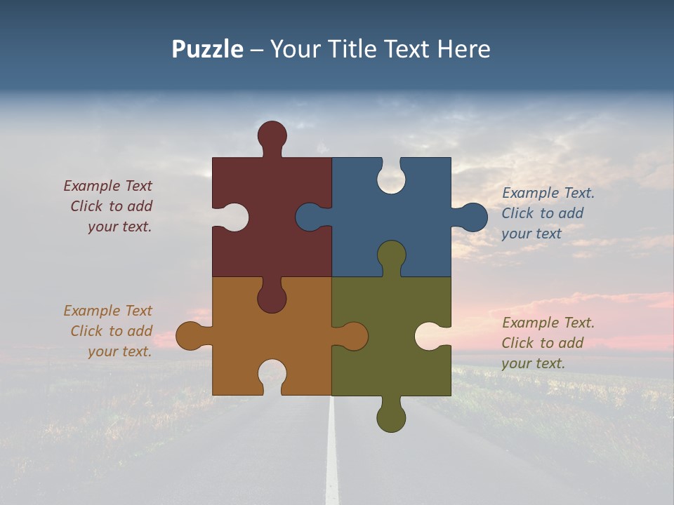 Non Urban Rural Mountain PowerPoint Template