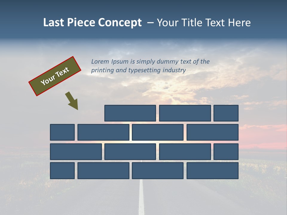 Non Urban Rural Mountain PowerPoint Template