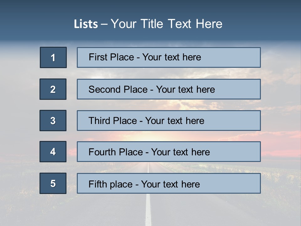 Non Urban Rural Mountain PowerPoint Template