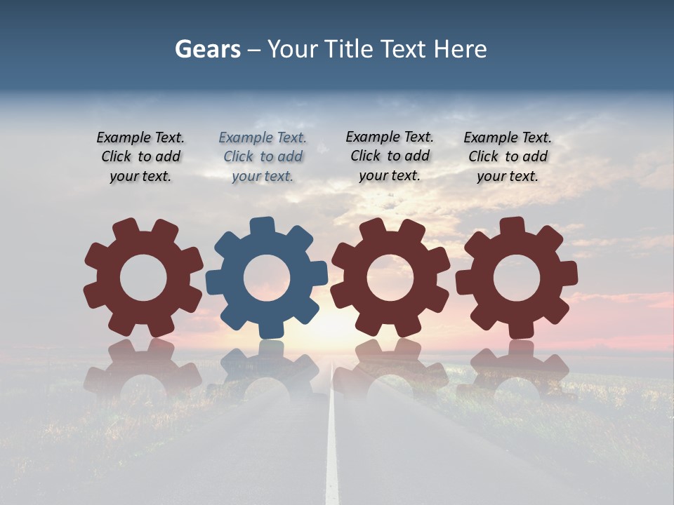 Non Urban Rural Mountain PowerPoint Template