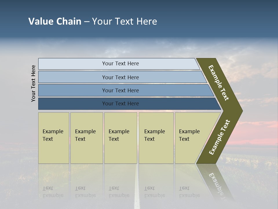 Non Urban Rural Mountain PowerPoint Template
