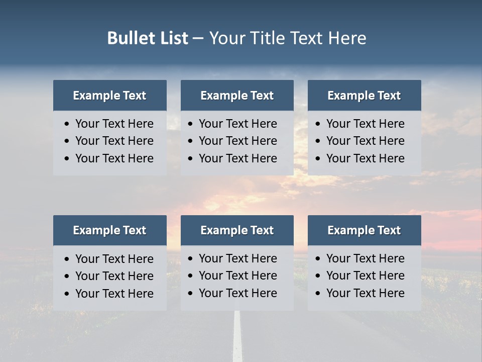 Non Urban Rural Mountain PowerPoint Template