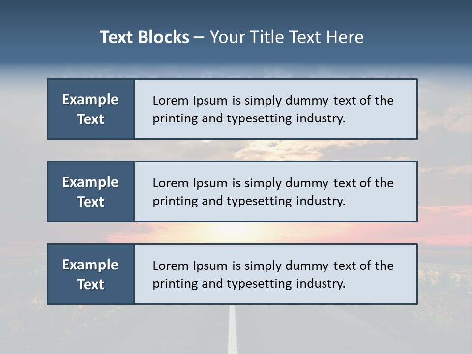 Non Urban Rural Mountain PowerPoint Template