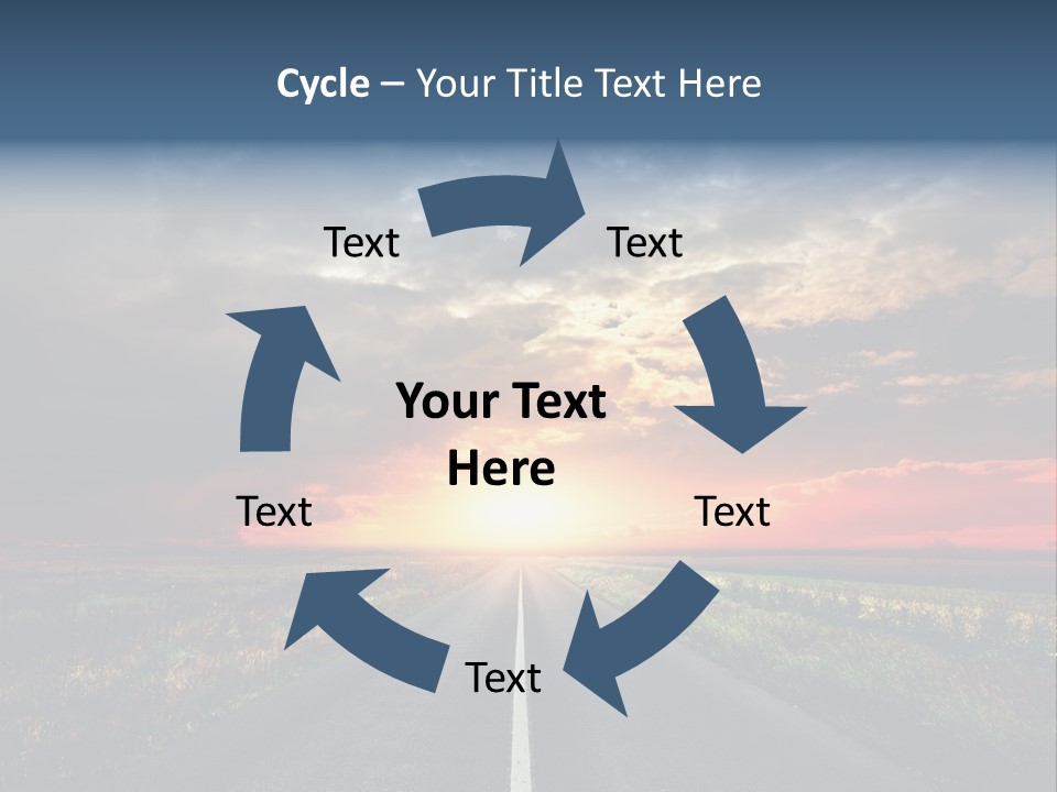 Non Urban Rural Mountain PowerPoint Template